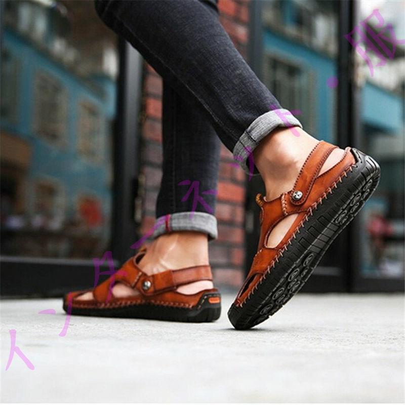 本革ビーチサンダル 送料無料 メンズ レザー 29cm 本革 サンダル 大きい 夏 靴 大人 紳士靴 4色 スポーツ 新作 ファッション ゆったり 着心地良い カジュアル Mf インターネット 服 通販 Yahoo ショッピング