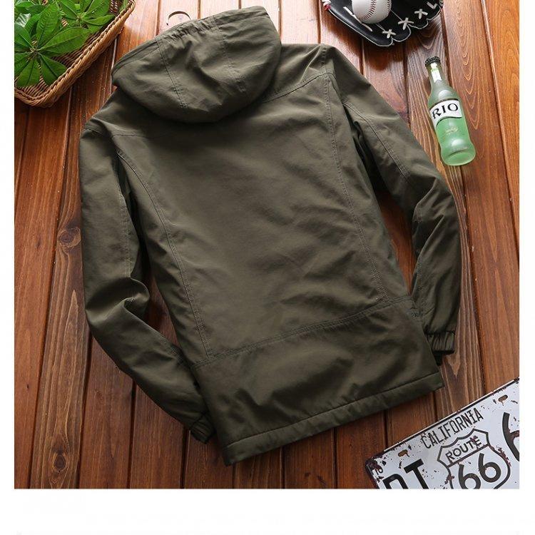 ミリタリージャケット メンズ ジャケット コート 冬 裏起毛 暖かい