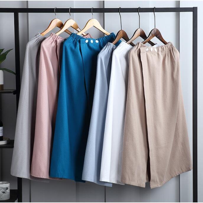 バススカート レディース コットン バスタオル 女性 ラップタオル 綿 チューブトップ 脱落しやすい 吸水 家庭用 ホテル 美容院 ブススカート 5色 85x145 | 