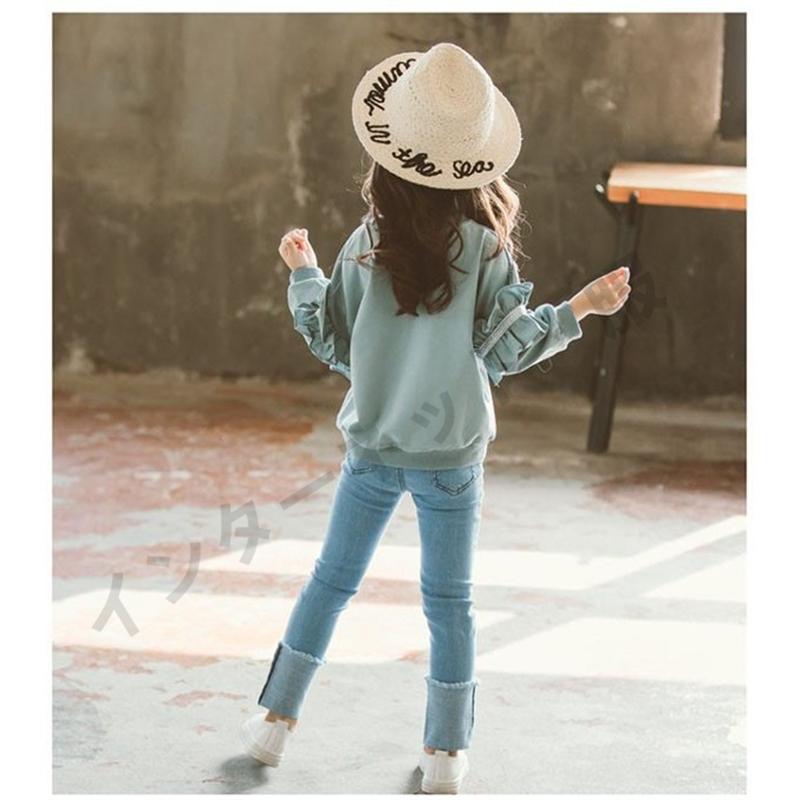 子供服 女の子 韓国子供服 セットアップ キッズ 秋服 長袖 トップス