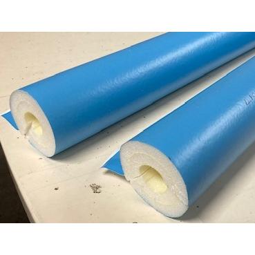 イノアック住環境 配管保温材 ライトカバー 肉厚20mm品 ブルー LKG