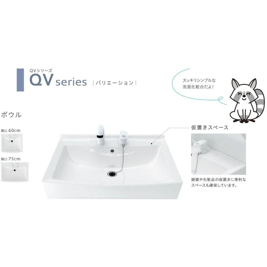 R093 HOUSETEC ハウステック 洗面化粧台 QVシリーズ 1面鏡600幅 ジャバラホース 新品 Housetec（ハウステック） 洗面化粧台 Housetec QVシリーズ 片引出し