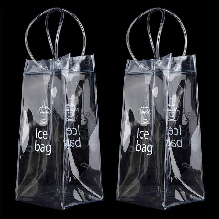 アイスクーラーバッグ ボトルバッグ ワインバッグ クリア 透明 ビニール製 オシャレ クーラーバッグ シンプル 持ち運びできる クーラーバッグ 持ち運びバッ Zaizaishop 通販 Yahoo ショッピング