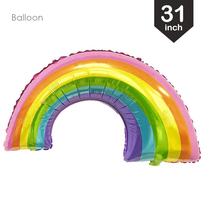 レインボー バルーン 31インチ 風船 虹 立体 カラフル 誕生日会 イベント 飾り パーティーグッズ 単品 Zaizaishop 通販 Yahoo ショッピング