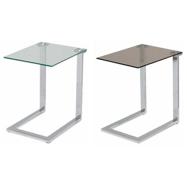 強化ガラス天板 サイドテーブル 補助テーブル コーヒーテーブル スチールフレーム｜zak-kagu｜04