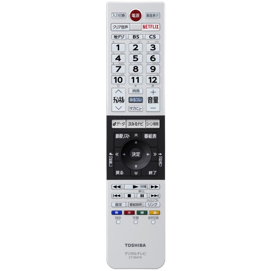 TOSHIBA 東芝 テレビ レグザ付属品リモコン CT-90479 40M510X(K TOSHIBA 東芝 テレビ レグザ付属品リモコン CT-90479 40M510X(K
