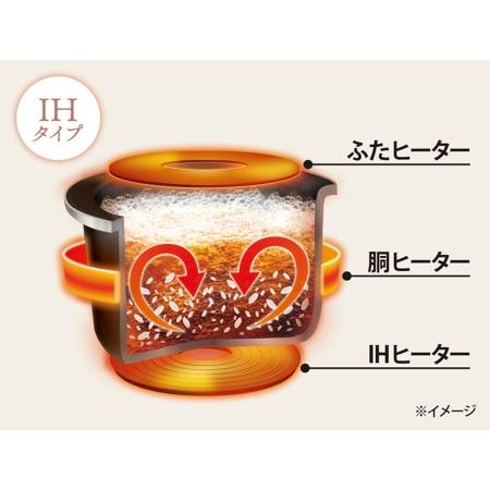 極め炊き ZOJIRUSHI 象印 IH炊飯ジャー 3合炊き NP-GM05-XT : 電器と 