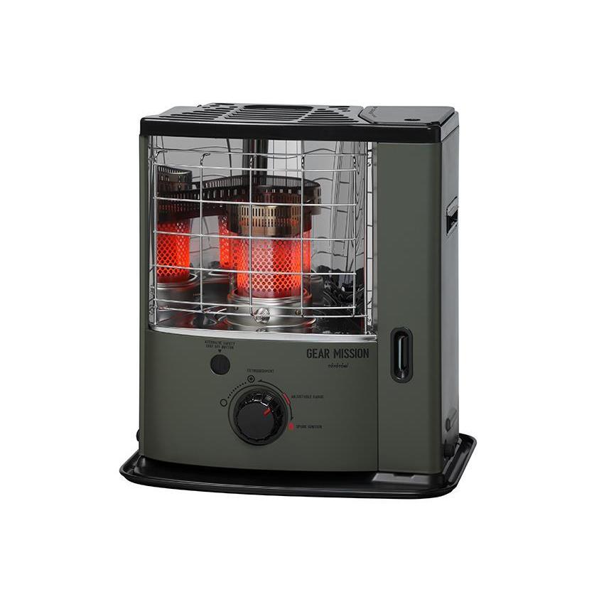 【トヨトミ】反射形 石油ストーブGEAR MISSION RS-GE23(G)オリーブ色 日本製 【コンクリート】8畳/【木造】6畳 GEAR MISSION トヨトミ GEAR MISSION Gearシリーズの反射型タイプ RS