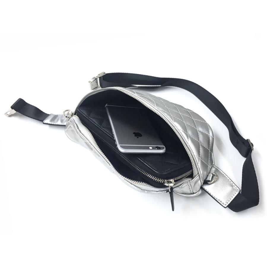 adia ウエストバッグ レディース メンズ おしゃれ キルティング ボディ