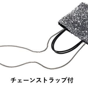 adia パーティバッグ キラキラ ポーチ ショルダー スパンコール