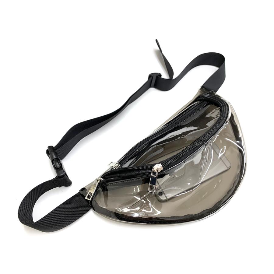 adia ウエストポーチ レディース メンズ おしゃれ かわいい クリアー