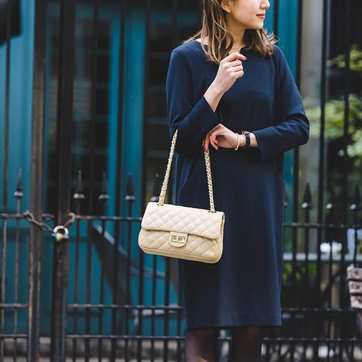 キルティング チェーンバッグ M レディース 斜めがけ バッグ 本革 ショルダーバッグ ハンドバッグ フォーマル 入学式 結婚式 卒業式 冠婚葬祭 パーティ Zakka Box 通販 Yahoo ショッピング