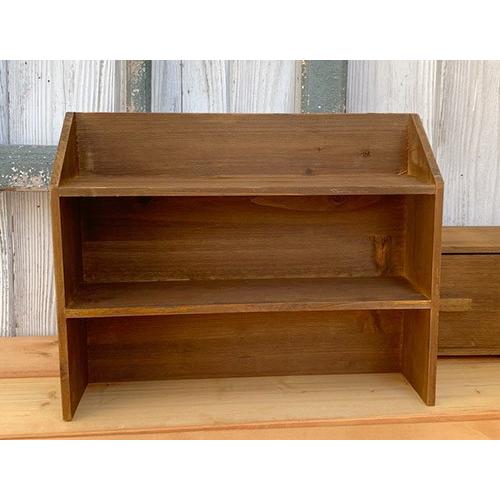 小物 ディスプレイ 新生活 インテリア 木製 アンティーク調 整理整頓 ナチュラル 雑貨 木製 ウッドシェルフ ドゥー ラック Ab Yi 607 Br 雑貨zakka Candy 通販 Yahoo ショッピング