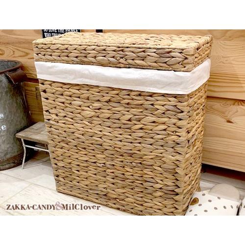 トイレットペーパー バスケット おしゃれ ナチュラル かわいい Creer ウォーターヒアシンス ペーパー 収納 ボックス Cre 雑貨zakka Candy 通販 Yahoo ショッピング