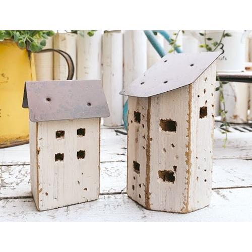 ジャンク Junk ブリキ屋根 ミニ ウッドハウス インテリア 錆び 買物 アンティーク レトロ ヴィンテージ ガーデニング おしゃれ かわいい ガーデン雑貨 ビンテージ