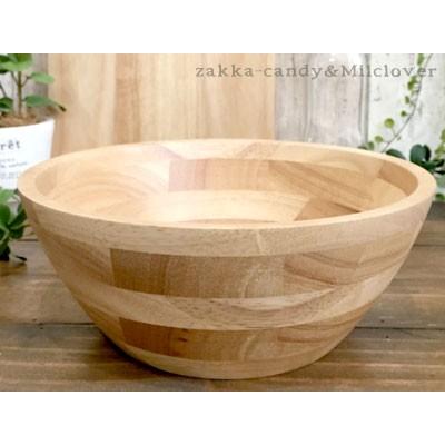 ナチュラルキッチン インテリア 新生活 おしゃれ ナチュラル ラバーウッド サラダボウル2型xl Mar 04 雑貨zakka Candy 通販 Yahoo ショッピング