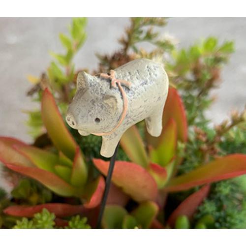 ガーデンマスコット ピック ピッグ かわいい ブタ ぶたガーデン雑貨 オブジェ Mar 04 雑貨zakka Candy 通販 Yahoo ショッピング