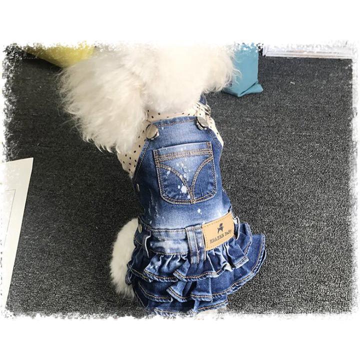 ジャンパースカートハンドメイド犬服わんこ服