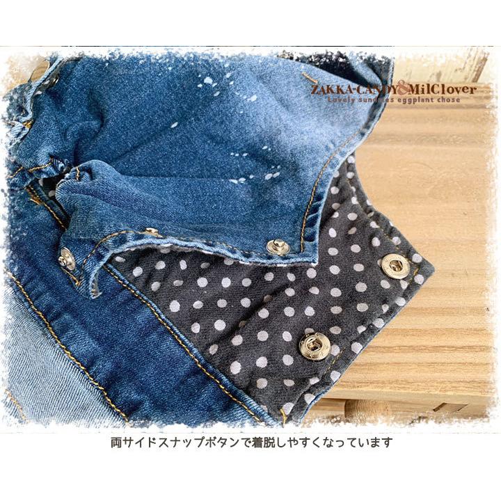 わんこ服 犬服 デニム ジャンパースカート / 犬 ペット ドッグ いぬ服