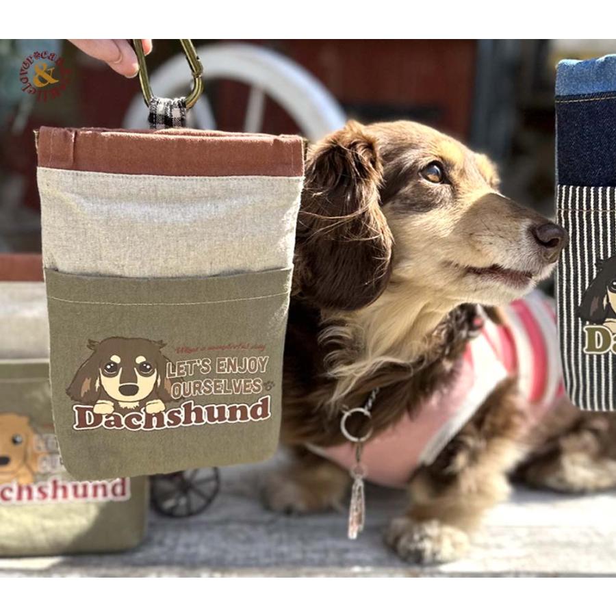 スマホポーチ マナーポーチ わんこ ペット お散歩バッグ スマホケース