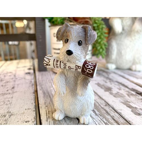 ニュースペーパードッグ ジュニオール S かわいい わんこ 置物 オブジェ インテリア オブジェ ピック かわいい 可愛い ナチュラル 友膳 おしゃれ Yu 5e3695 雑貨zakka Candy 通販 Yahoo ショッピング