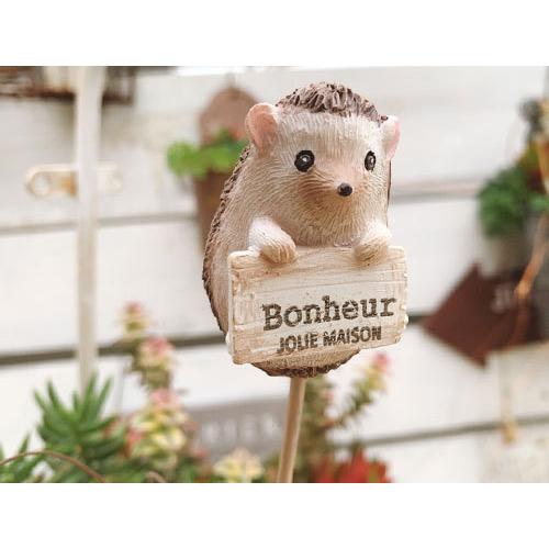 ガーデンピック はりねずみと看板 ボナーエリッソン ピック ハリネズミ かわいい ガーデン用品 置物 可愛い おしゃれ Yu 5e3758 雑貨zakka Candy 通販 Yahoo ショッピング