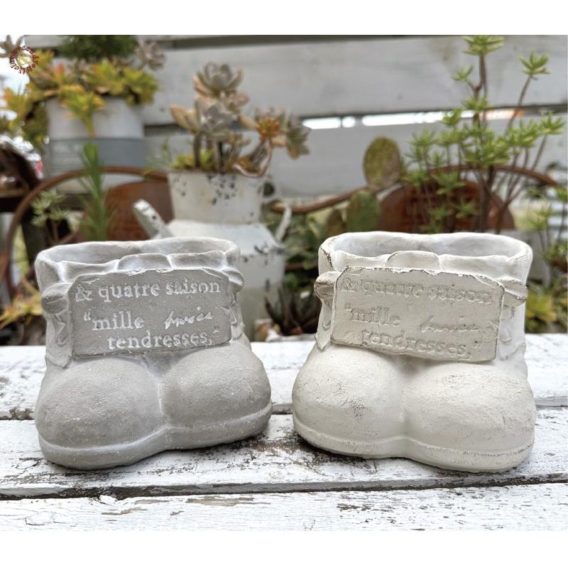 靴型 フラワーポット カトルシューズ Mサイズ /鉢 プランター