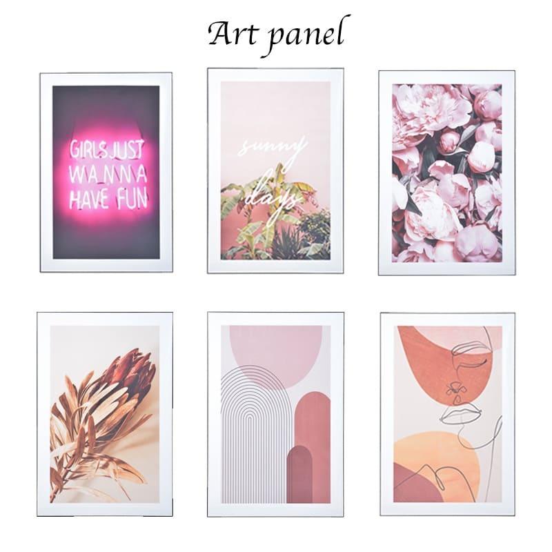 アートパネル アート くすみカラー ネオン フラワー 女性 抽象 絵画 インテリア 新築 引越し お祝 贈答品 癒し 韓国インテリア モチーフ Art 0 Zakka Don 通販 Yahoo ショッピング