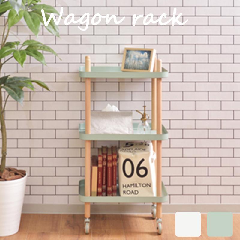 ワゴンラック 3段 サイドラック サイドテーブル かわいい 収納ラック 北欧 韓国インテリア Pw 53 Zakka Don 通販 Yahoo ショッピング