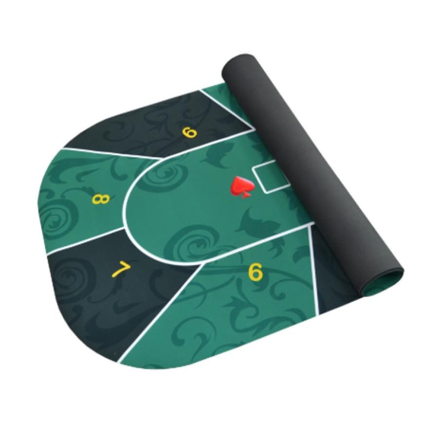 テキサスホールデム ポーカーマット 90×180cm ブラックジャック バカラ