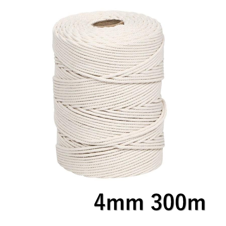 マクラメ コード 4mm 300m 紐 コットン 綿 糸 ロープ マクラメ編み タペストリー Diy ハンドメイド ベージュ 生成 Abzd Bei 雑貨エスポワール ヤフー店 通販 Yahoo ショッピング