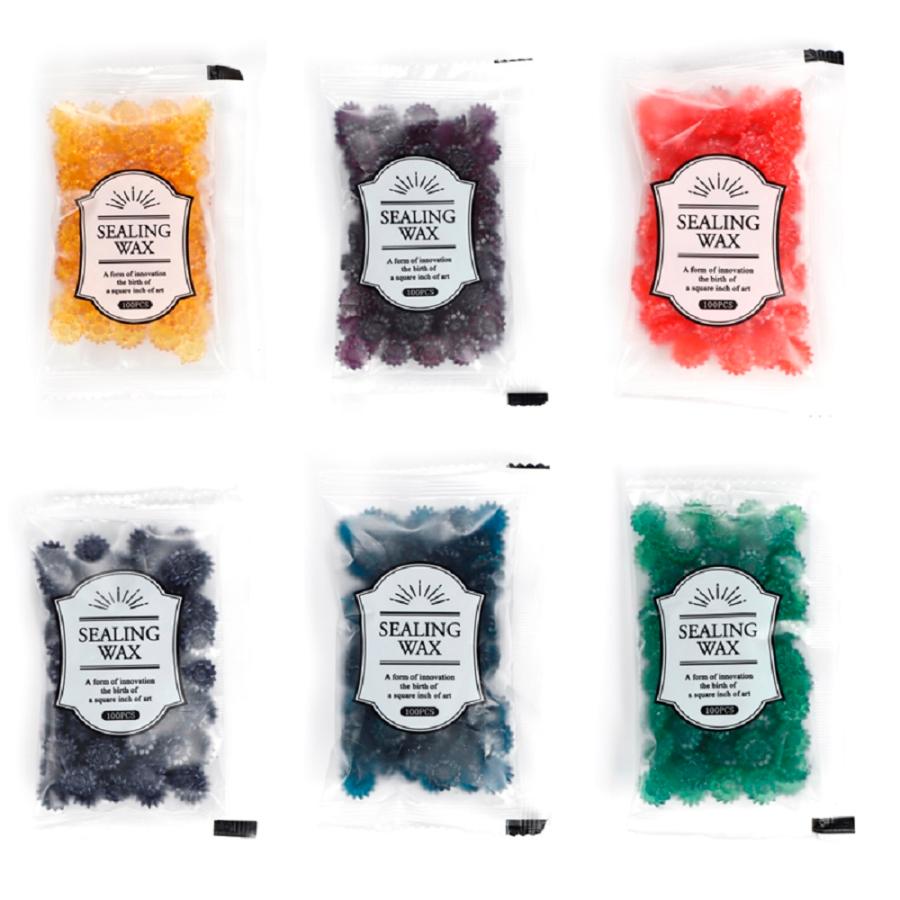 シーリングワックスシール ✩.*˚ 封蝋ステッカー ベア 7枚 232 【公式