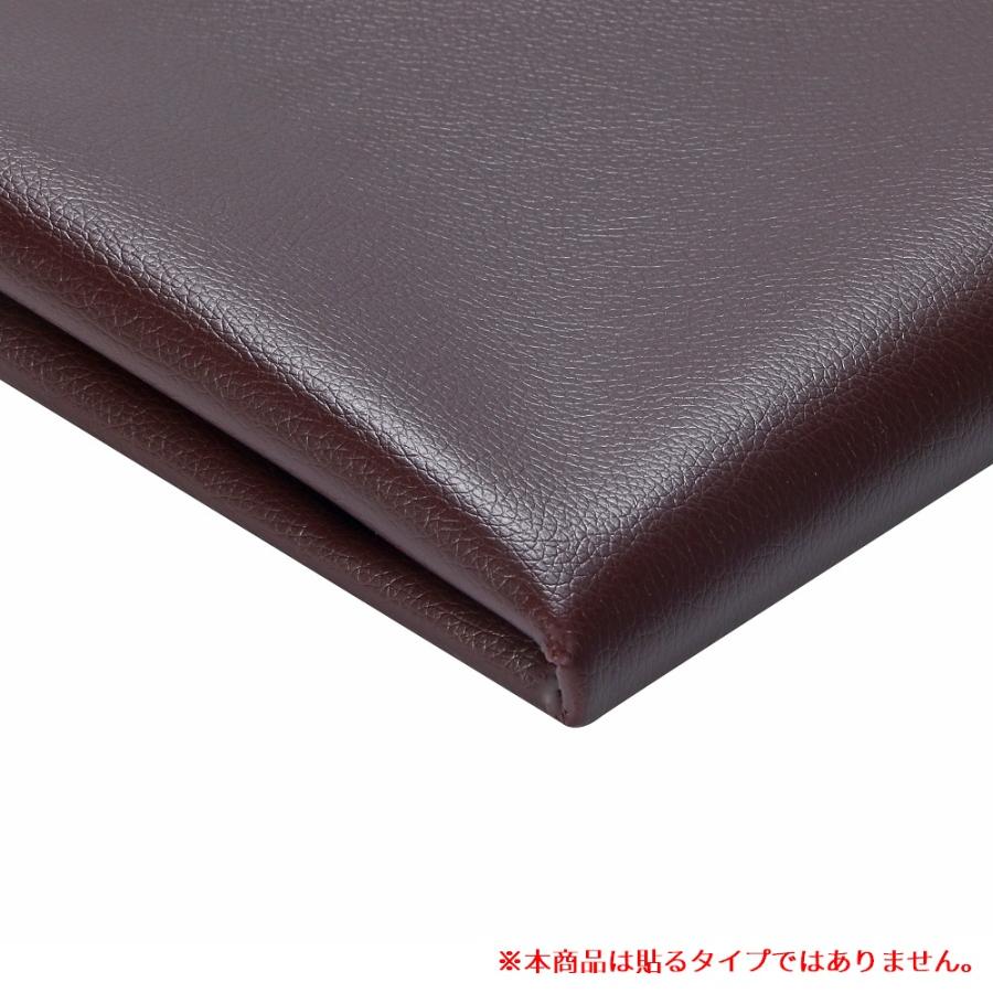 合皮 フェイクレザー PVC 2m 黒 茶色 幅137cm 生地 DIY｜zakka-espoir｜03