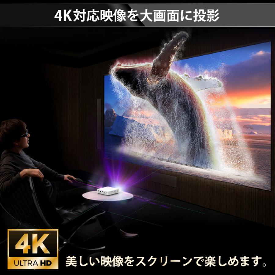 プロジェクタースクリーン 100インチ 簡易スクリーン 16:9 吊り下げ シワにならない ４K 対応 ホームスクリーン 大画面 貼り付け 折りたたみ 持ち運び｜zakka-espoir｜02