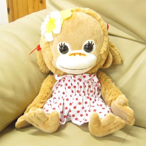 ベイビーココ ナツ ベイビーモコ ぬいぐるみm ドットワンピース Baby Coco Natsu かわいい ぬいぐるみ オランウータン おさるさん かわいい雑貨屋さん Fleur フルル 通販 Yahoo ショッピング