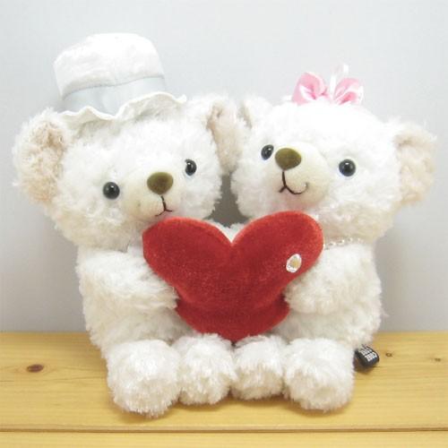 結婚式ウェルカムドール Cobe Cobe コービーコービー コービーウェディングセット Mサイズ ハート ぬいぐるみ Cb7043 かわいい雑貨屋さん Fleur フルル 通販 Yahoo ショッピング