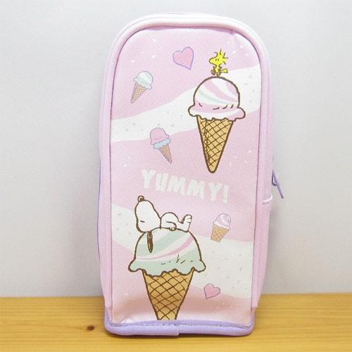 スヌーピーペンケース ピーナッツ スヌーピー スタンドポーチ アイス Peanuts Snoopy ペンポーチ 筆箱 おしゃれ かわいい グッズ Es258d かわいい雑貨屋さん Fleur フルル 通販 Yahoo ショッピング