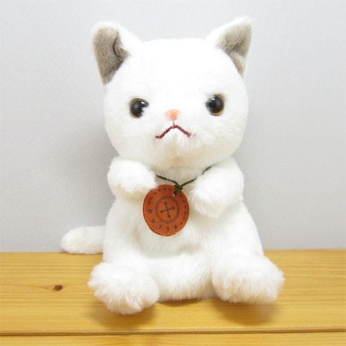 ネコのぬいぐるみサンアロー オリジナルぬいぐるみ Potte しろねこ ぬいぐるみ 白猫 猫グッズ 雑貨 ふわふわ 小さい 可愛い おもちゃ K7610 かわいい雑貨屋さん Fleur フルル 通販 Yahoo ショッピング