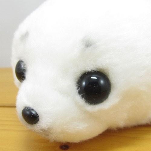 アザラシのぬいぐるみ サンアロー オリジナルぬいぐるみ Potte アザラシ ぬいぐるみ あざらし 雑貨 ふわふわ 小さい 可愛い おもちゃ K8086 かわいい雑貨屋さん Fleur フルル 通販 Yahoo ショッピング