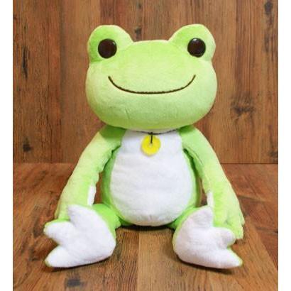 かえるのピクルスぬいぐるみ かえるのピクルス カエルのピクルス ボンジュールピクルスシリーズ ぬいぐるみmサイズ グリーン カエル雑貨 Kp046 かわいい雑貨屋さん Fleur フルル 通販 Yahoo ショッピング
