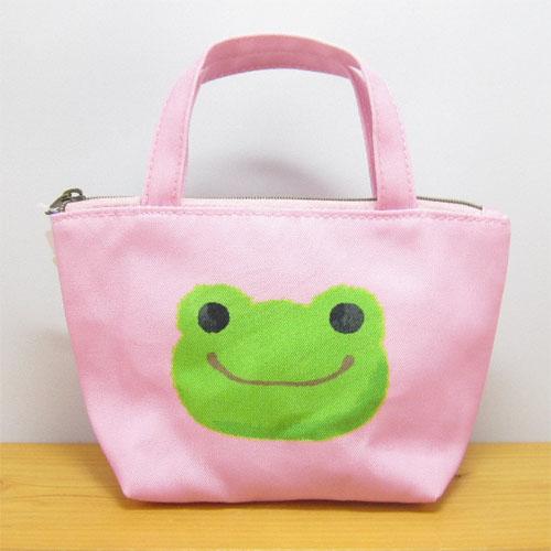 かえるのピクルス ピクルス バッグ型ポーチ ピンク カエルのピクルス 小物入れ 化粧ポーチ かわいい コスメ おしゃれ カエル雑貨 Kp かわいい雑貨屋さん Fleur フルル 通販 Yahoo ショッピング