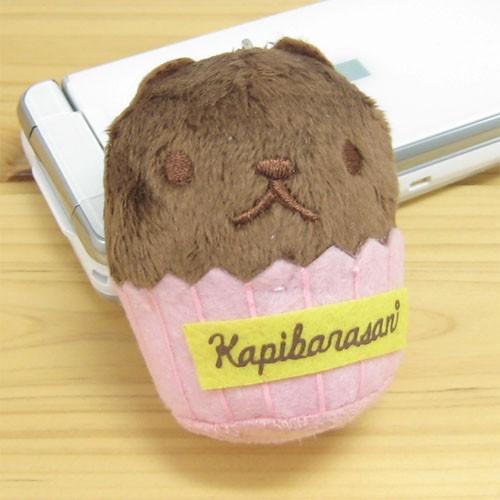携帯ストラップ カピバラさん スイーツマスコットクリーナー カップケーキ カピバラ ぬいぐるみ オシャレ スマホ グッズ スウィーツ Kp かわいい雑貨屋さん Fleur フルル 通販 Yahoo ショッピング