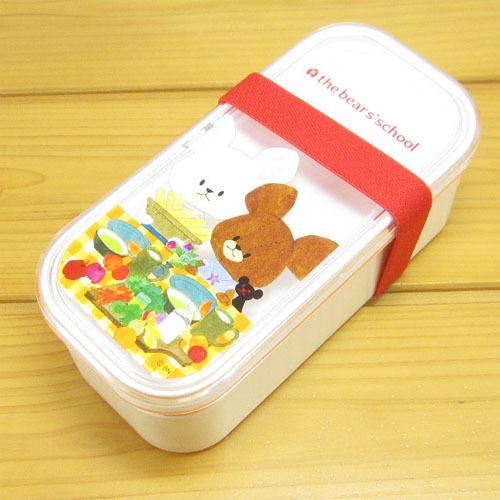 ブラッキーテラス　good pack セット BANDAI くまのがっこう 2段ランチボックス グッデイ ジャッキー