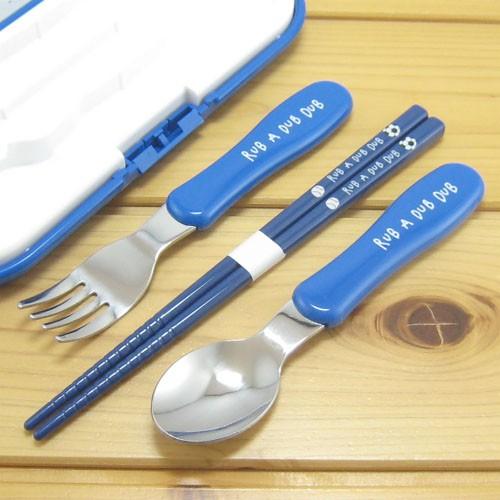 ラブアダブダブ Rub A Dub Dub トリオセット 箸 スプーン フォーク スポーツ 箸 スプーンフォークセット ランチ お弁当 遠足 お昼 日本製 R かわいい雑貨屋さん Fleur フルル 通販 Yahoo ショッピング