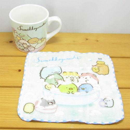 すみっコぐらし マグ タオルセット おとまり会 コップ カップ マグカップ グッズ ハンカチ おしゃれかわいい 陶器 コーヒー お茶 Sgok かわいい雑貨屋さん Fleur フルル 通販 Yahoo ショッピング