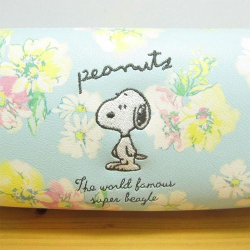 スヌーピーペンケース ピーナッツ スヌーピー 花柄水彩シリーズ Wファスナーペンポーチ ブルームミント Peanuts Snoopy ペンケース 筆箱 おしゃれ かわいい Spn260 かわいい雑貨屋さん Fleur フルル 通販 Yahoo ショッピング