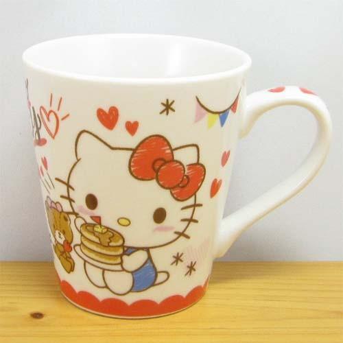 サンリオキャラクターズ ハローキティ Hello Kitty スリムマグ おやつ 陶器 グッズ おしゃれ 大きいコーヒー ティータイム お茶 紅茶 Srkt かわいい雑貨屋さん Fleur フルル 通販 Yahoo ショッピング