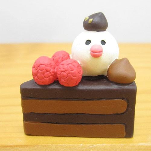 デコレ コンコンブル ショコラ ド コンブルシリーズ 文鳥スイーツ ガトーショコラ Decole Concombre バレンタイン 雑貨 オブジェ 置物 動物 インテリア雑貨 Zcb かわいい雑貨屋さん Fleur フルル 通販 Yahoo ショッピング