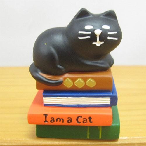 デコレ コンコンブル 本と文具 コンコン堂書店シリーズ 本屋の店番猫 Decole Concombre デコレ雑貨 オブジェ 置物 飾り インテリア 本屋 ねこ ネコ Zcb かわいい雑貨屋さん Fleur フルル 通販 Yahoo ショッピング