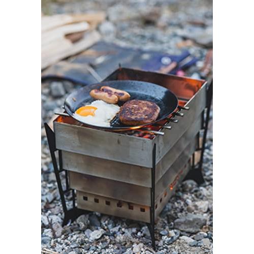 【新品 送料込み】 ハングアウト 焚き火台 KOMOREBI コモレビ こもれび シルバー 【1786867671】(11630円)